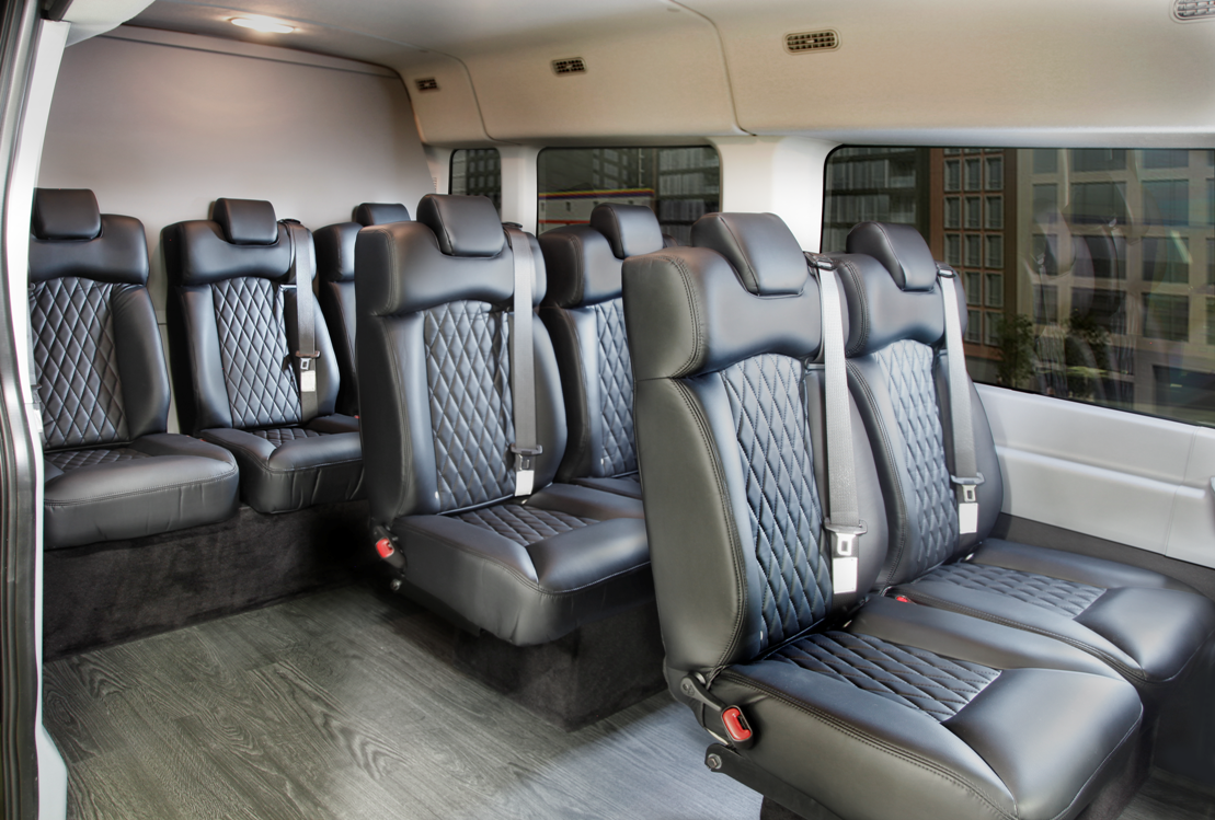 12 seater luxury van
